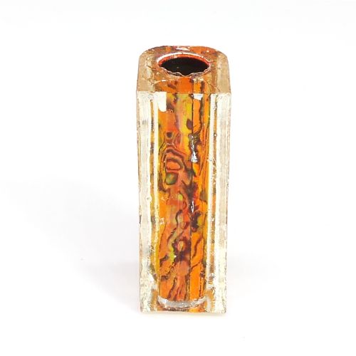 Sunset Orange Blankwerks paua abalone pen blank - Sirocco/Zephyr/Sierra Series